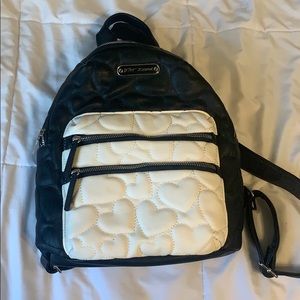 Betsey Johnson Leather Backpack